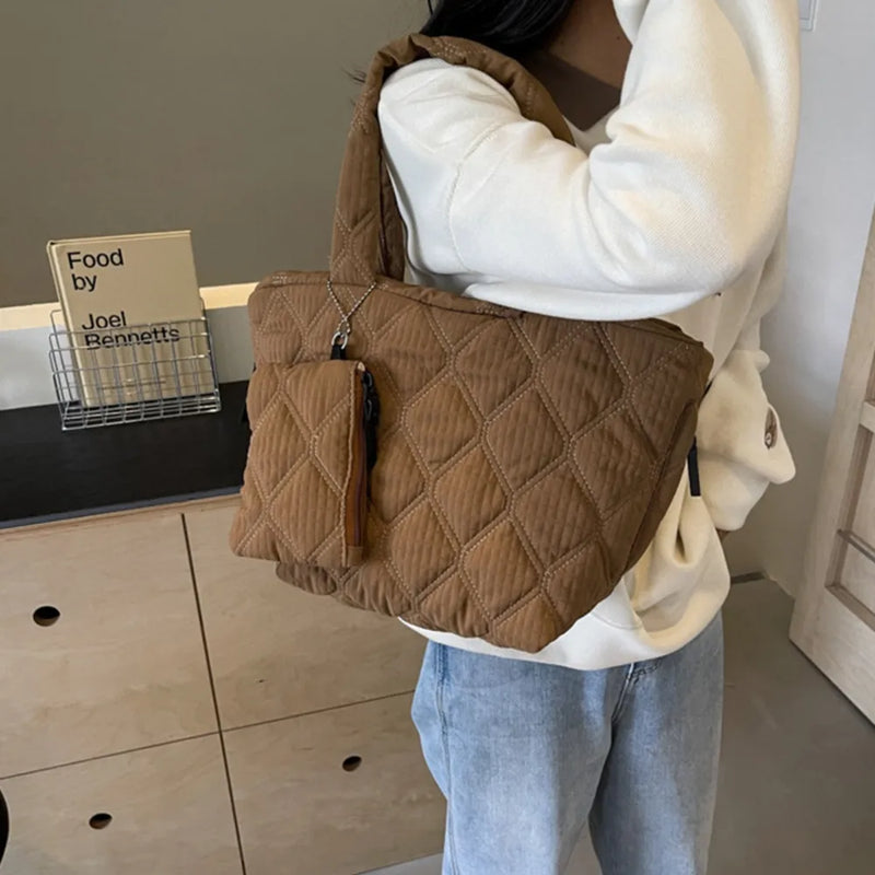 Polyester Medium Tote Bag-zoom-