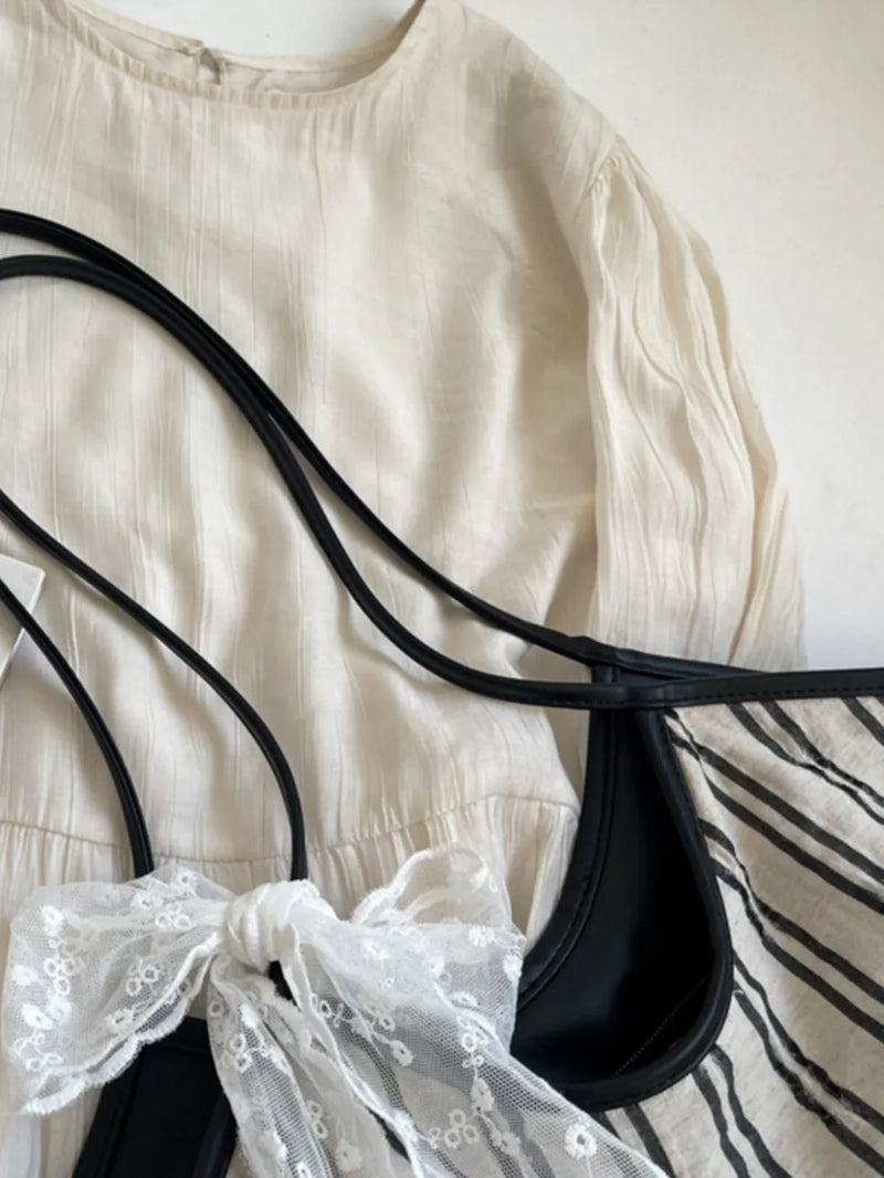 Striped Canvas Tote Bag-zoom-