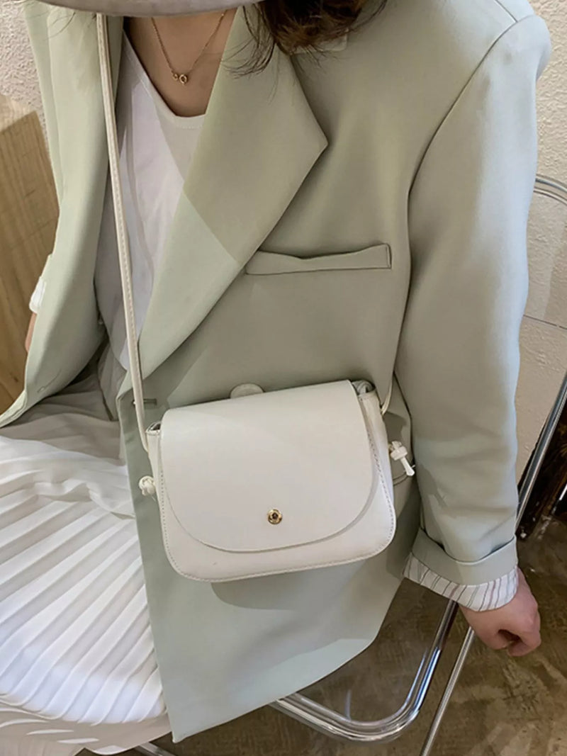 PU Leather Crossbody Bag-zoom-