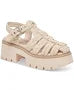 Switch Women&#39;s Lasly Raffia Fisherman Platform Sandals 2 image