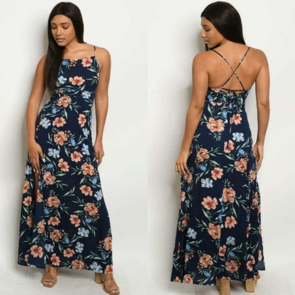 Floral Maxi Dress - Primrose Signature Boutique