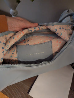 French Connection Vegan Leather Layla Half Moon Hobo Bag - Primrose Signature Boutique