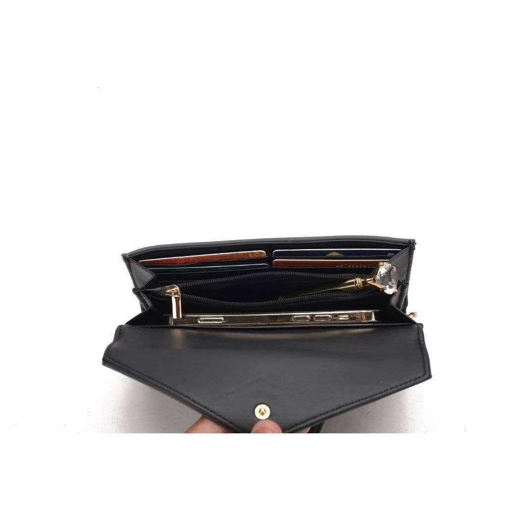 Gianna Vegan Leather Women Tote & matching Wallet by Mia K-zoom-5