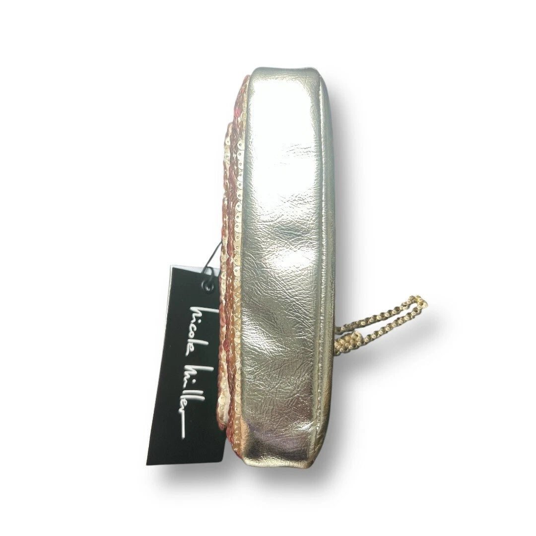 Gold Glitter Nicole MItchell Crossobdy Bag - Primrose Signature Boutique