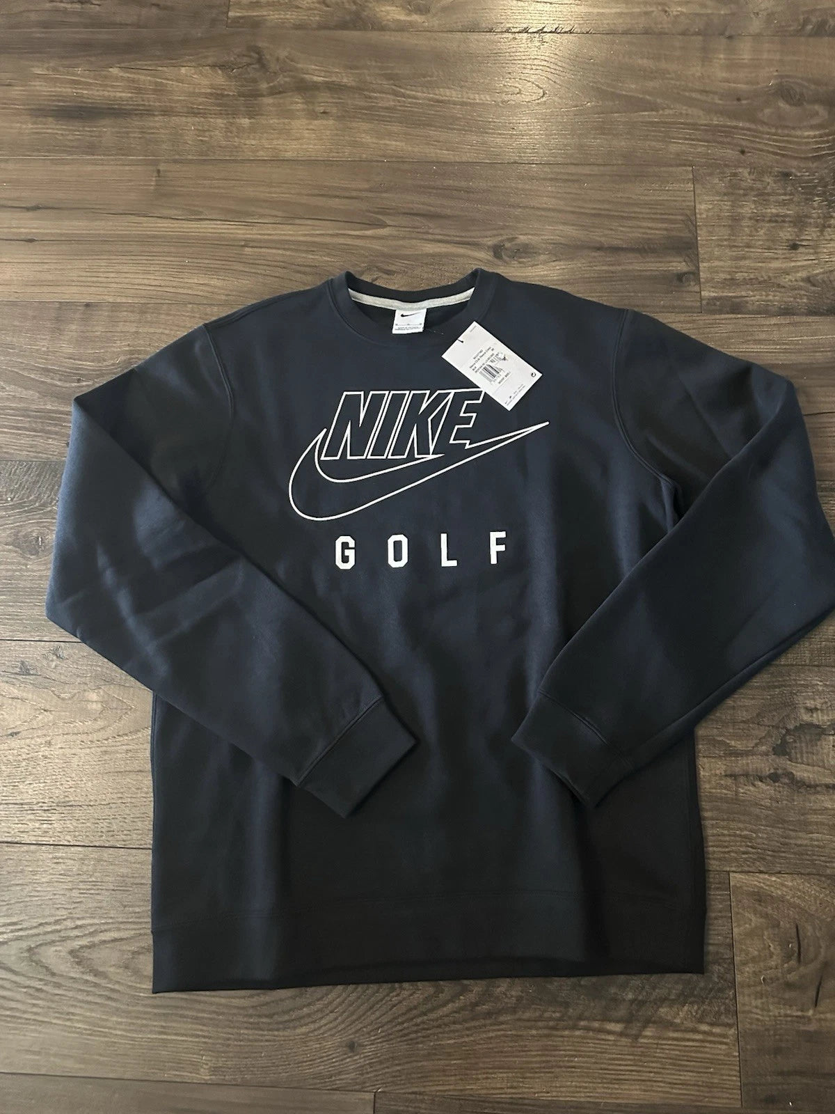 Nike Golf Club Fleece Crewneck Men's Sweatshirt Black