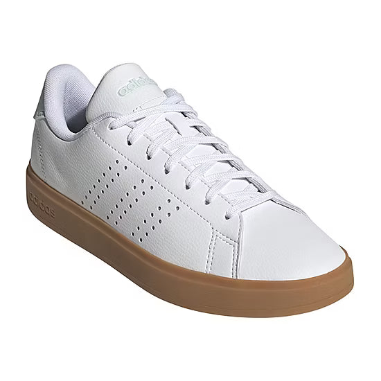 Adidas Advantage 2.0 Women's White Halo Mint Sneakers-zoom-2