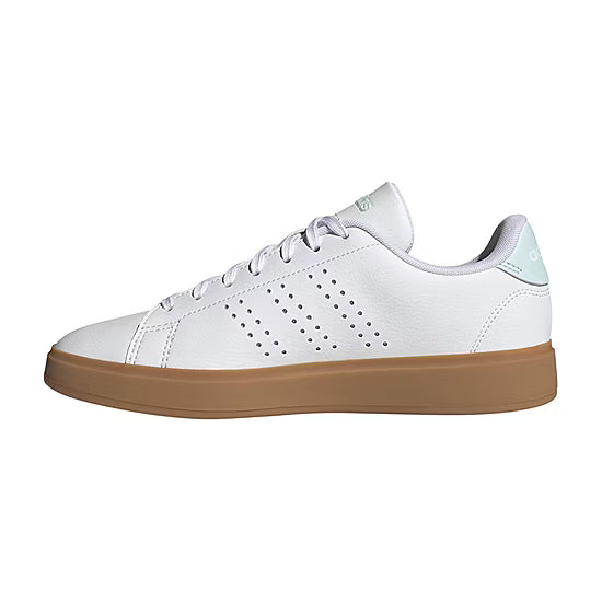 Adidas Advantage 2.0 Women's White Halo Mint Sneakers-zoom-4