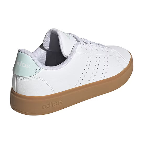 Adidas Advantage 2.0 Women's White Halo Mint Sneakers-zoom-
