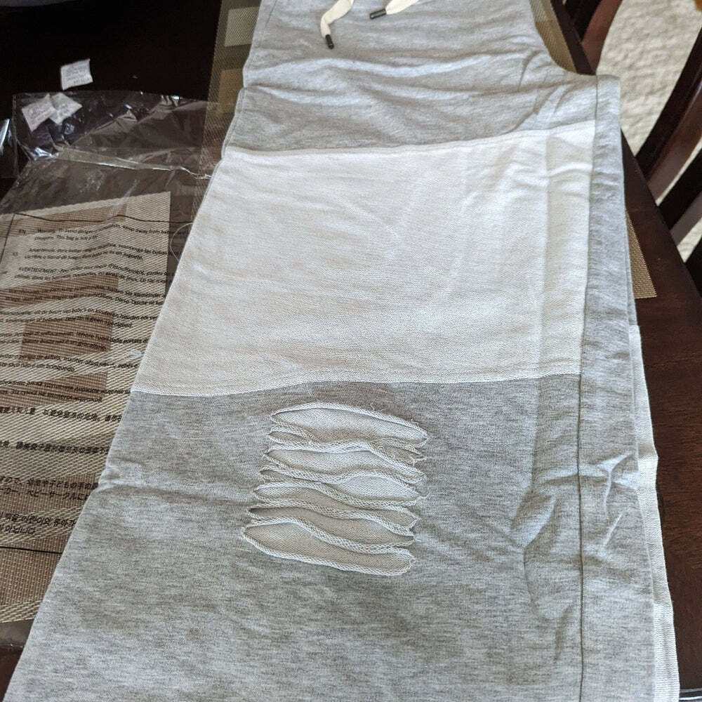 High Waist Oversized Distressed Capri - Primrose Signature Boutique