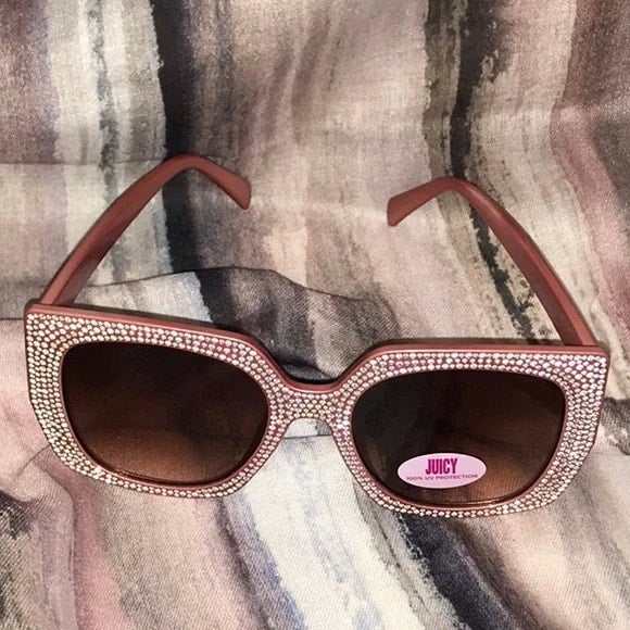 Juicy Couture – Kosmetiketui-Paket aus Samt in Babyrosa-zoom-