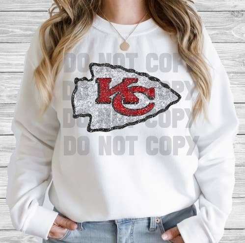 KC sequins Crewneck Sweatshirt - Primrose Signature Boutique