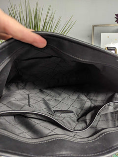 Leopard Black on black bag - Primrose Signature Boutique