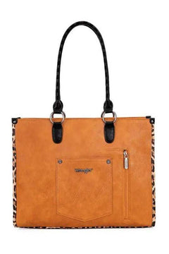 Leopard Print Carry Tote - Primrose Signature Boutique