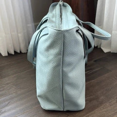 London Fog Baby Blue Extra Large 100th Anniversary Tote - Primrose Signature Boutique