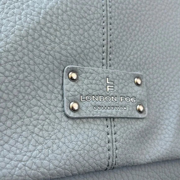 London Fog Baby Blue Extra Large 100th Anniversary Tote-zoom-
