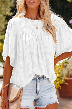 Loose Short Sleeve top - Primrose Signature Boutique