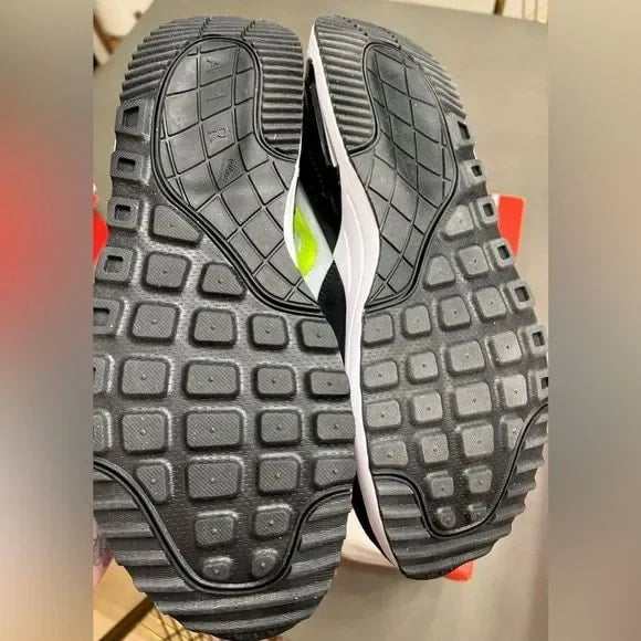 Men’s Air Max System pure platinum white/volt/black sneakers - Primrose Signature Boutique