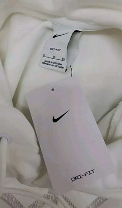 Men's Dri - FIT Pullover Kobe Basketball White Hoodie XL - Primrose Signature Boutique