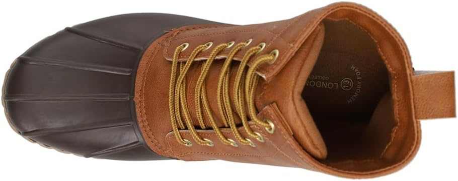 Men's Seth Duck Casual Boots Ankle - Brown - Size 9 M - Primrose Signature Boutique