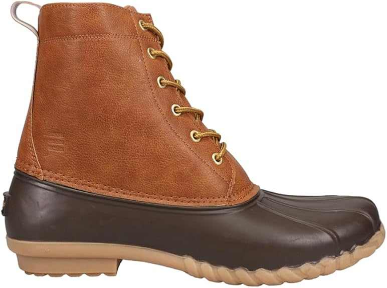 Men's Seth Duck Casual Boots Ankle - Brown - Size 9 M - Primrose Signature Boutique
