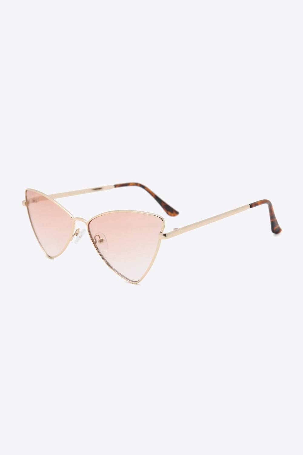 Metal Frame Cat - Eye Sunglasses - Primrose Signature Boutique