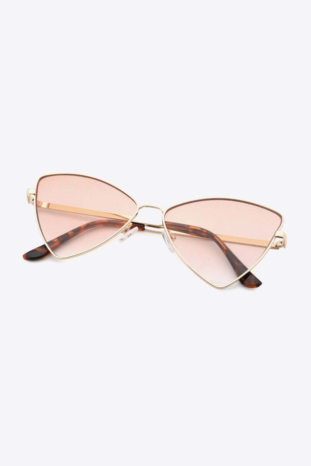 Metal Frame Cat - Eye Sunglasses - Primrose Signature Boutique