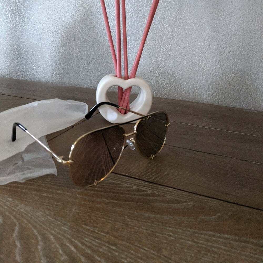Mirrored Rose Color Sun Glasses - Primrose Signature Boutique