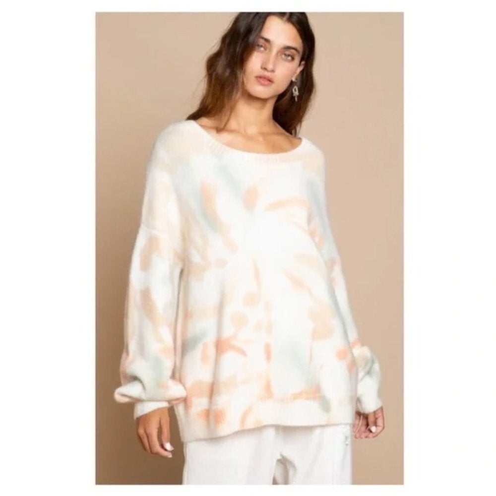 Multi - Color Oversized Sweater - Primrose Signature Boutique