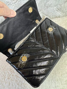 Switch Nicole Mitchell Shimmering Quilted Black Crossbody Bag - Primrose Signature Boutique 3 image