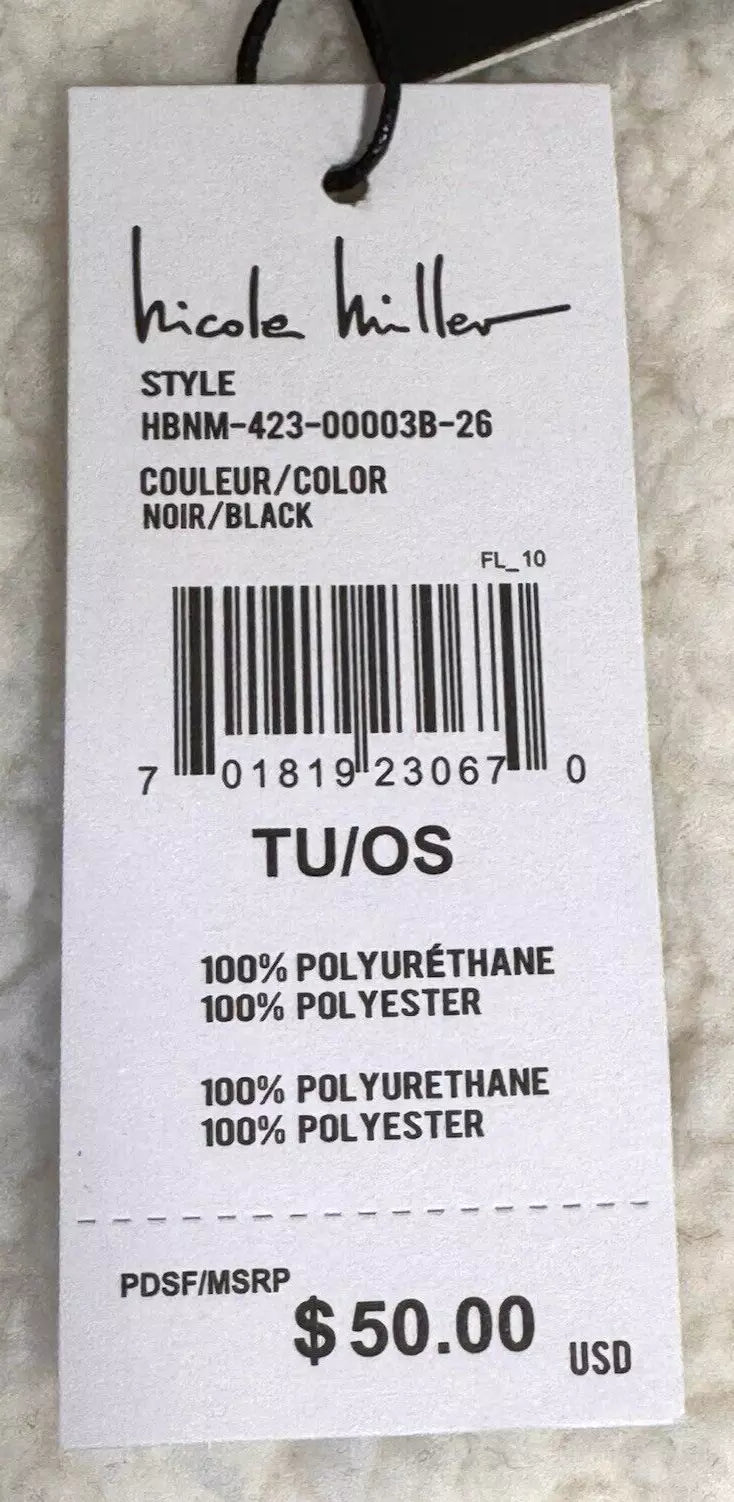 Nicole Mitchell Shimmering Quilted Black Crossbody Bag-zoom-