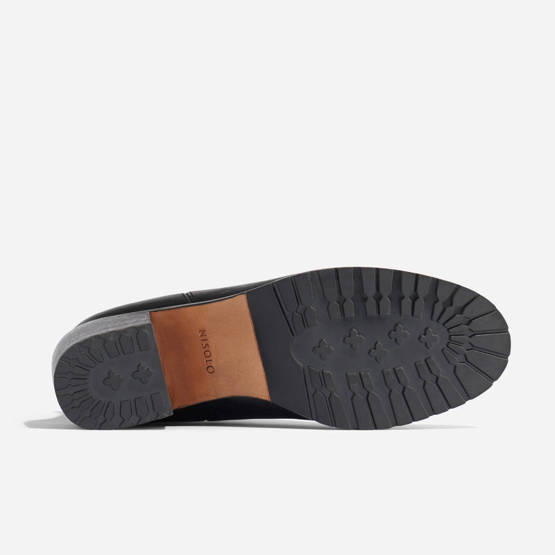 Nisolo Ana Go-To Heeled Black Chelsea Boot-zoom-