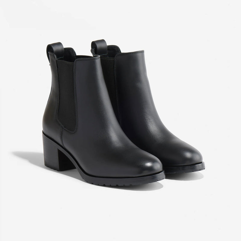 Nisolo Ana Go-To Heeled Black Chelsea Boot-zoom-
