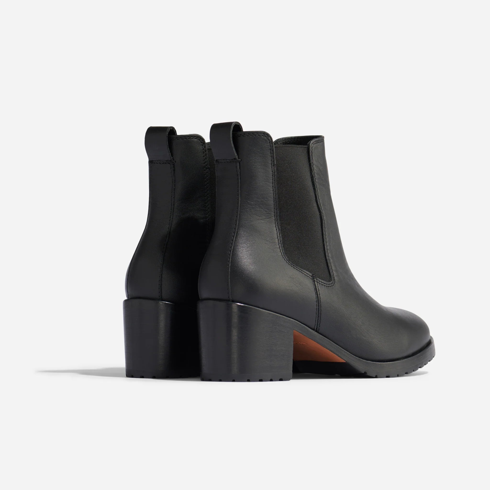 Nisolo Ana Go - To Heeled Black Chelsea Boot - Primrose Signature Boutique