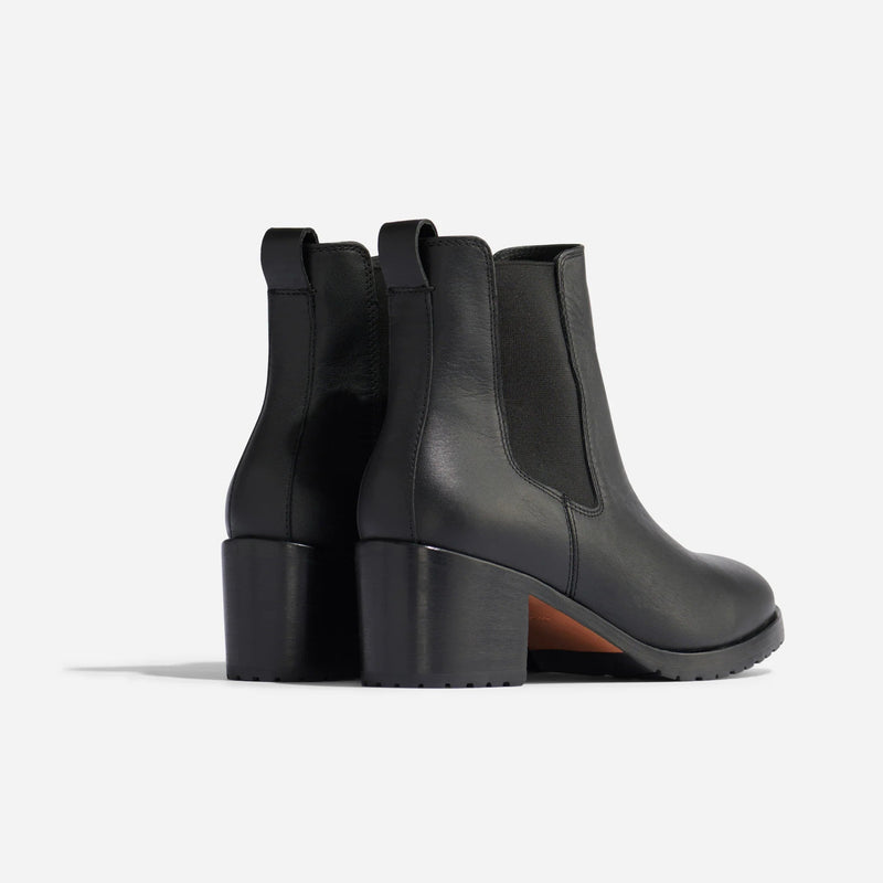Nisolo Ana Go-To Heeled Black Chelsea Boot-zoom-