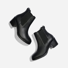 Nisolo Ana Go - To Heeled Black Chelsea Boot - Primrose Signature Boutique