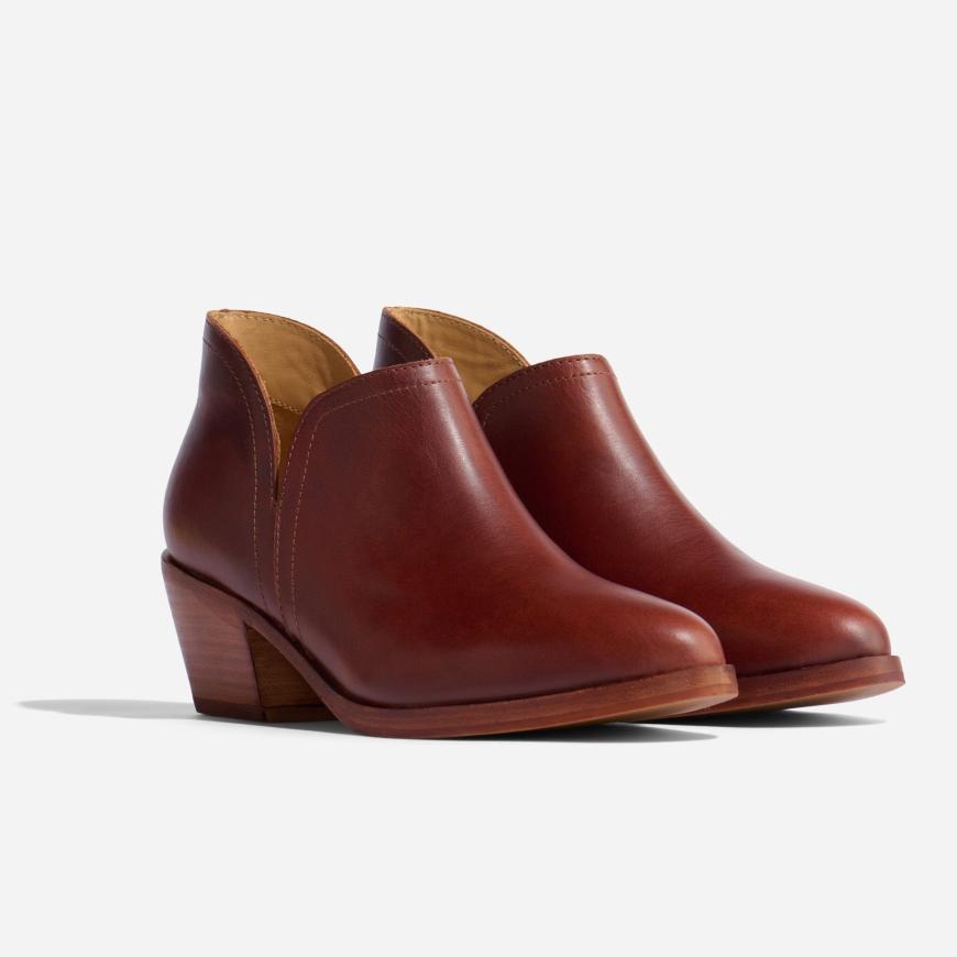 Nisolo Mia Everyday Ankle Boots Shoes‎ Terracotta