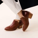 Nisolo Mia Everyday Ankle Boots Shoes‎ Terracotta-zoom-1
