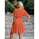 Switch romantic pleated dress 2 image