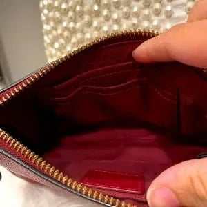 Pebbled Leather Chain Strap Mini Bag - Primrose Signature Boutique