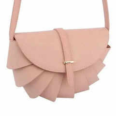 Petal Pink Vegan leather Crossbody - Primrose Signature Boutique