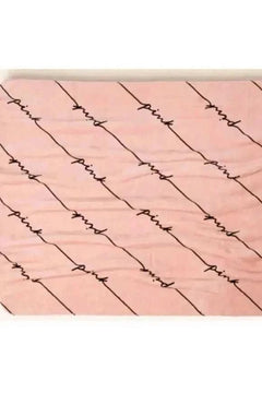 Pink Logo Cozy Plush Sherpa Fleece Blanket Throw 50 x 60 - Primrose Signature Boutique