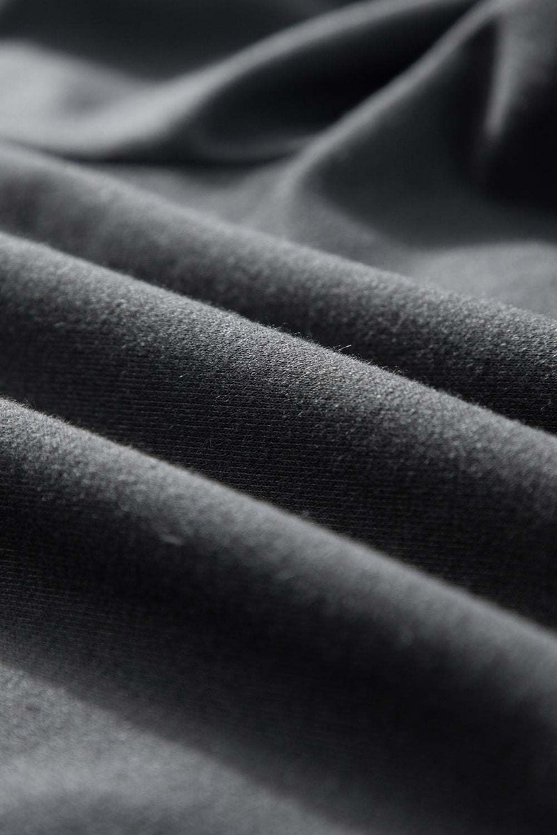 Jumpsuit mit langen Ärmeln und weitem Bein und Taschen-zoom-