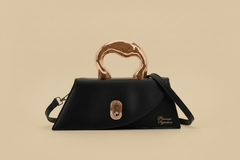 Primrose Vegan Leather Luxury Geometric "The Jai" Crossbody Handbag - Primrose Signature Boutique