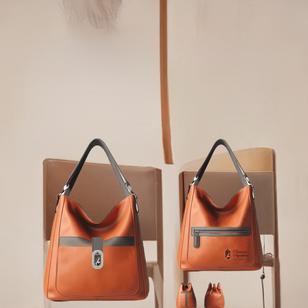 Primrose Vegan Leather "The Bailee: Tote Handbag