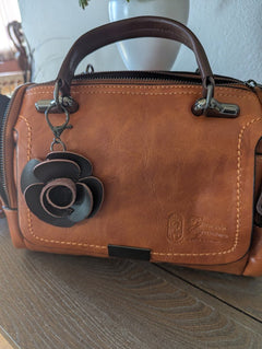 Primrose Vegan "Sara Satchel" Unique Luxury Designer Satchel Handbag - Primrose Signature Boutique