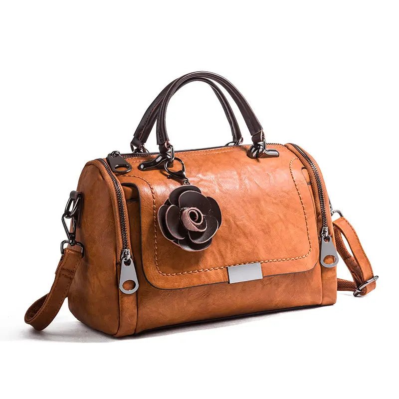 Primrose Vegan "Sara Satchel" Unique Luxury Designer Satchel Handbag