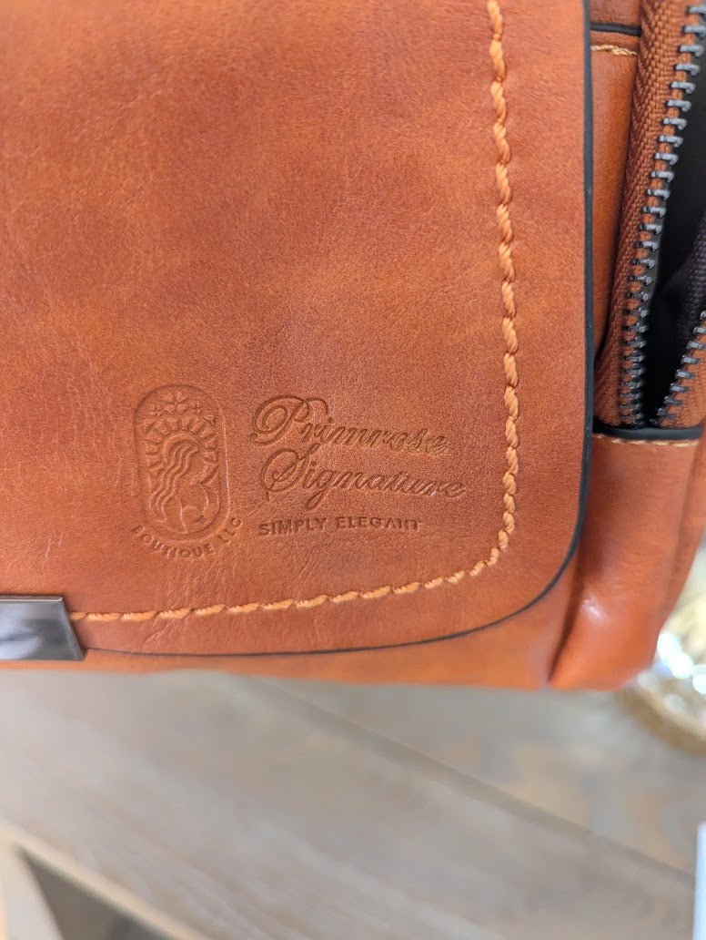 Primrose Vegan "Sara Satchel" Unique Luxury Designer Satchel Handbag-zoom-