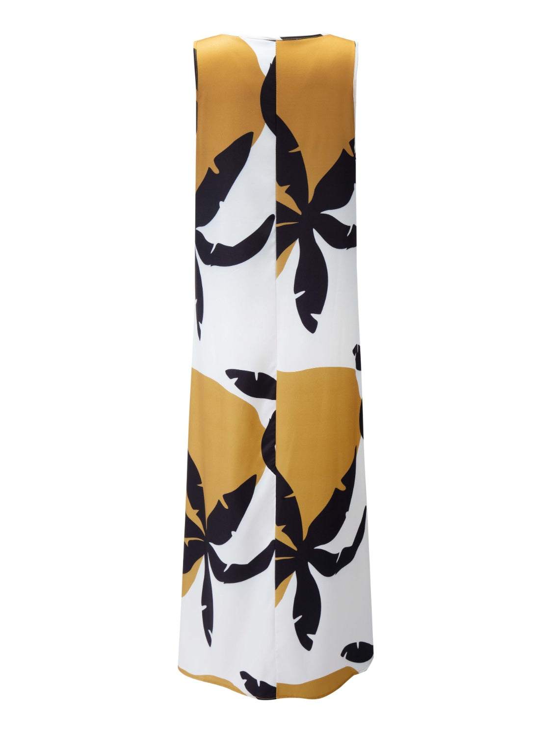 Printed Round Neck Mini Tank Dress - Primrose Signature Boutique