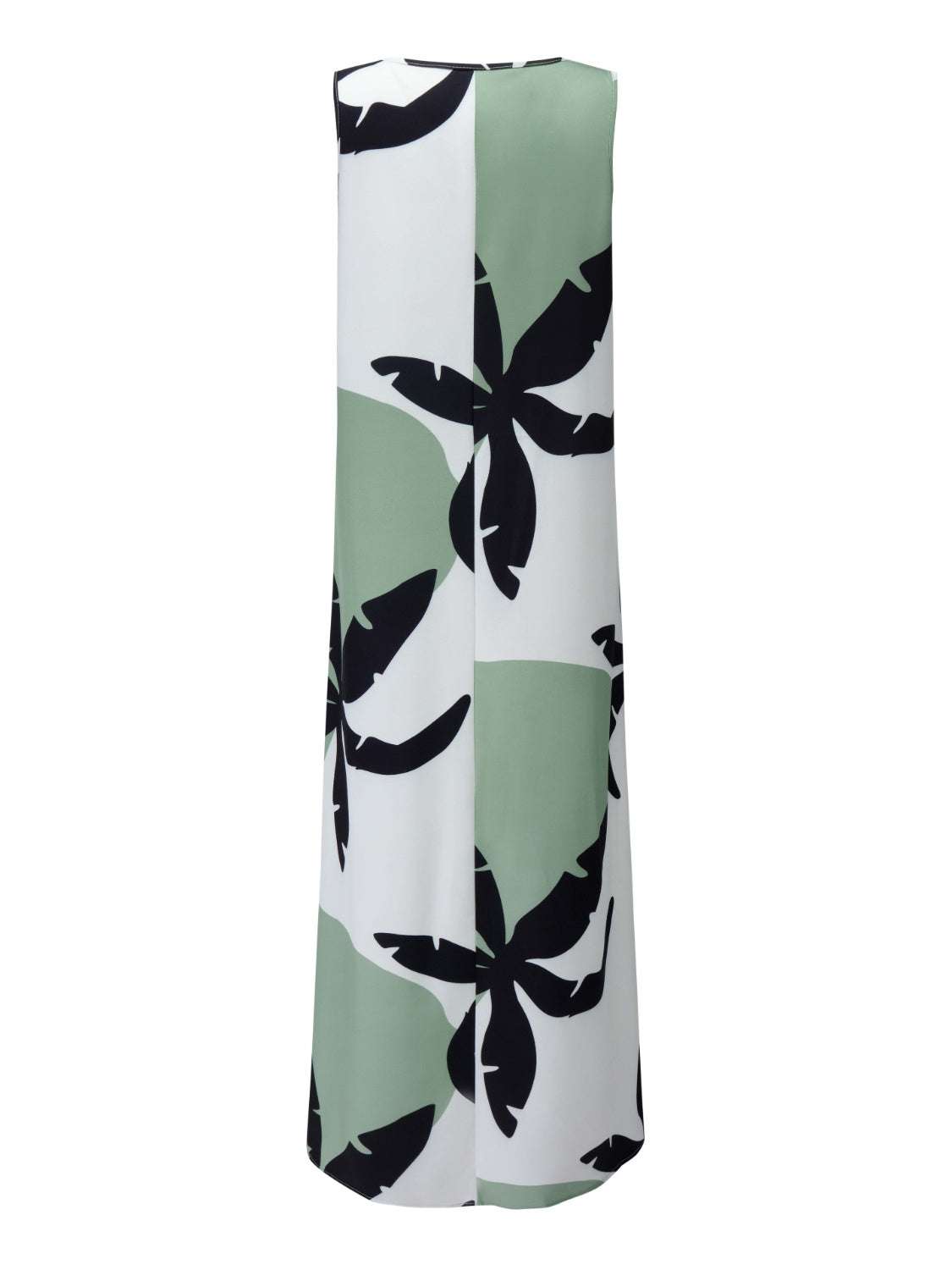 Printed Round Neck Mini Tank Dress - Primrose Signature Boutique