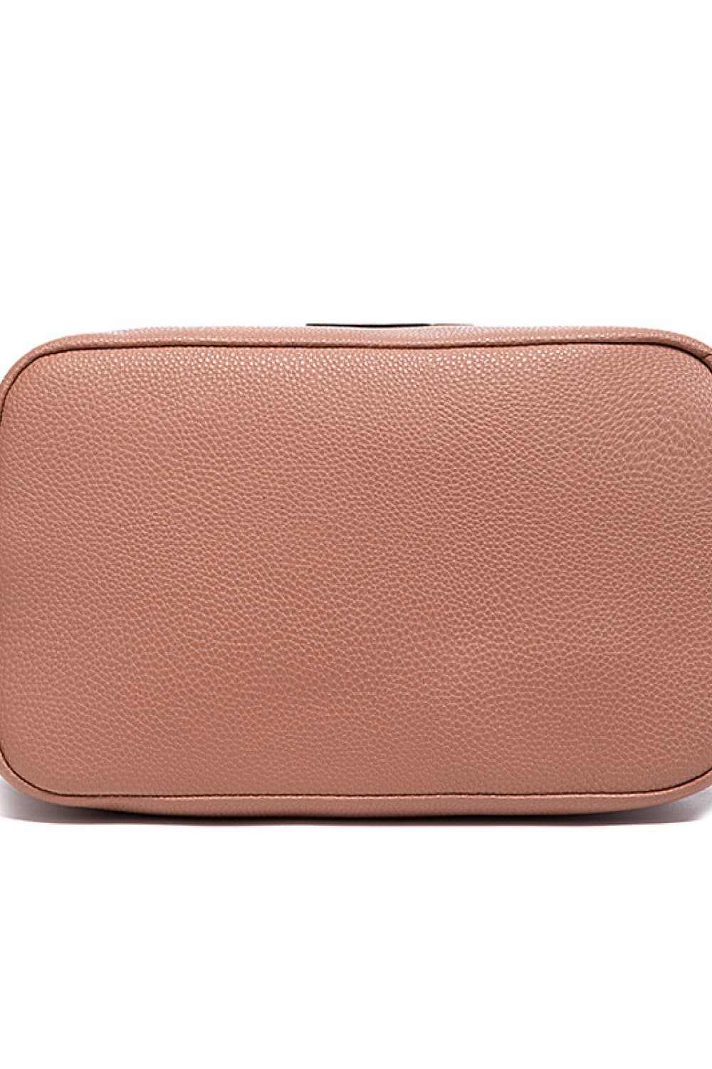 PU Drawstring Bucket Bag - Primrose Signature Boutique